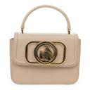 BEIGE TOP HANDLE PM SHOULDER BAG