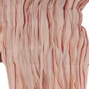 PINK ILLUSION PRINT PLISSE GOWN