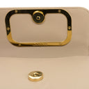 BEIGE TOP HANDLE PM SHOULDER BAG