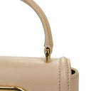 BEIGE TOP HANDLE PM SHOULDER BAG