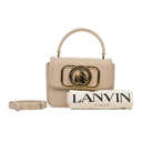 BEIGE TOP HANDLE PM SHOULDER BAG