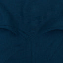BLUE OPEN SHOULDER WAISTED CARDIGAN