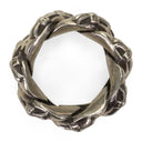 SILVER LARGE EXTRA FANCY RING