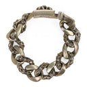 SILVER MINI CROSS FLORAL BRACELET