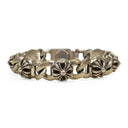 SILVER MULTI CROSS BRACELET