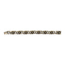 SILVER MULTI CROSS BRACELET