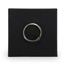 SILVER PLUS BUBBLEGUM RING