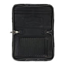 BLACK MULTI CROSS PLANNER WALLET