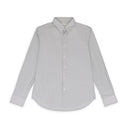 NAVY/WHITE SLIM FIT VISIBLE BUTTON-DOWN SHIRT