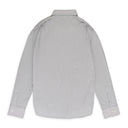NAVY/WHITE SLIM FIT VISIBLE BUTTON-DOWN SHIRT