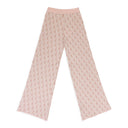 BLUE/RED KNIT PULL ON PANTS