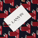 NAVY 3D JL KNIT SS T-SHIRT