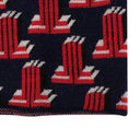 NAVY 3D JL KNIT SS T-SHIRT