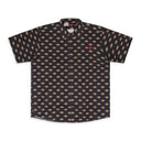 BLACK ALL OVER DICKIES LOGO INDUSTRIAL SHORTS