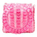 PINK SQUARE BASKET TINY TOTE BAG