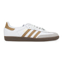 WHITE/BROWN/GRAY SAMBA OG SNEAKERS
