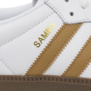 WHITE/BROWN/GRAY SAMBA OG SNEAKERS
