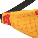 Yellow AS ADVERTISED LABEL TEXTILE WAIST POUCH