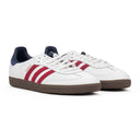 WHITE/RED/INDIGO SAMBA OG SNEAKERS