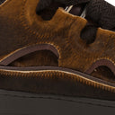 MAROON CURB SNEAKERS