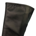 BLACK CUISSARDES TALON OVER THE KNEE BOOTS
