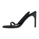 BLACK/BLACK ELEGANT FEMME SANDAL PUMPS