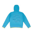BLUE ZIP UP HOODIE