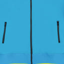 BLUE ZIP UP HOODIE