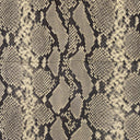 BEIGE SNAKE EMBOSSED LEATHER PENCIL SKIRT