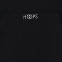 BLACK FLOR HOOPS HOODIE