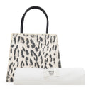 BLACK/WHITE ROSALIE PURSE