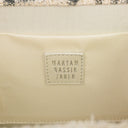BLACK/WHITE ROSALIE PURSE