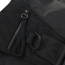 BLACK NYLON SLING BACKPACK