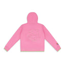 PINK ZIP UP HOODIE