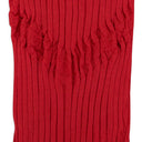 RED RAY KNIT SWEATER DRESS