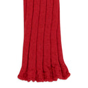 RED RAY KNIT SWEATER DRESS