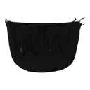 BLACK MESSENGER BAG