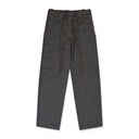 GREY CARROTS STRAIGHT PANTS