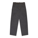 GREY CARROTS STRAIGHT PANTS