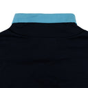 NAVY MONITOR TURTLENECK SWEATER