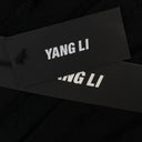 BLACK GRUNGE HIGH NECK TURTLENECK SWEATER