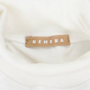 WHITE TILLOU COTTON SINGLE JERSEY T-SHIRT