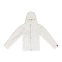 WHITE SHRUNKEN HOODIE