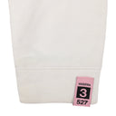 WHITE SHRUNKEN HOODIE