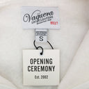 WHITE SHRUNKEN HOODIE