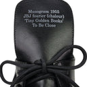 BLACK LACED UP LOW OXFORDS