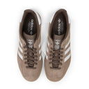 BROWN/WHITE/GOLD GAZELLE INDOOR SNEAKERS