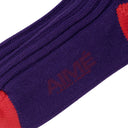 PURPLE NEW BALANCE HEAVYWEIGHT SOCKS