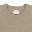 TAN HERRINGBONE TERRY SWEATSHIRT