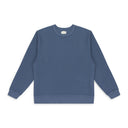 INDIGO HERRINGBONE TERRY SWEATSHIRT